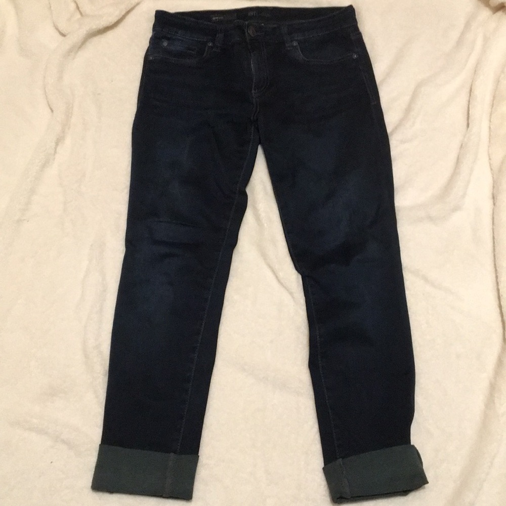 KUT from the Kloth- Skinny Dark Blue Jeans- Size 8